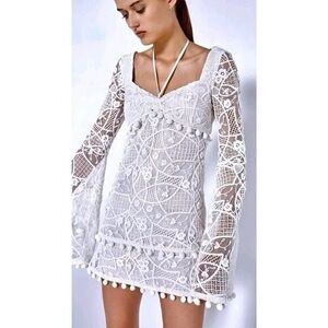Alexis Ivory Lace Dress